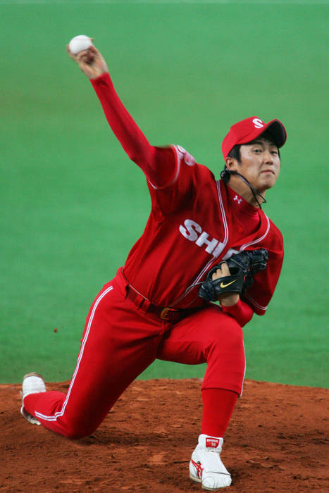 Takahiko Nomaguchi (SHIDAX)
NOVEMBER 24, 2004 - Baseball : between SHIDAX 4-0 Mitsubishijuko Nagoya
between SHIDAX 4-0 Mitsubishijuko Nagoya
at Osaka Dome, Osaka, Japan.
 (Photo by AFLO SPORT) (1045)