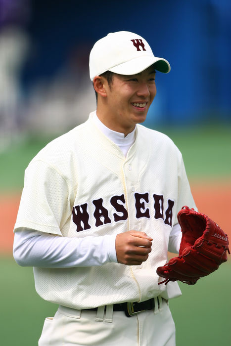Yuki Saito (Waseda), Yuki Saito
MARCH 31, 2007 - Baseball :.
Waseda University Baseball Club Spring Trainning Game
match between Waseda University - Kazusa Magic
at Jingu Baseball Stadium, Tokyo, Japan.
(Photo by AFLO) [1045].