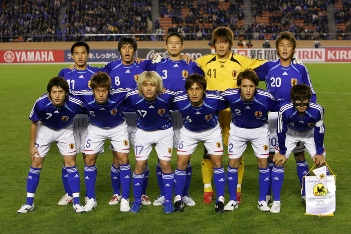U-22 Japan National Team Group Line-Up
NOVEMBER 21, 2007 - Football :.
Asian Football Qualifier Final Round for the 2008 Beijing Olympic Games, Match between U-22 Japan 0-0 U-22 Saudi Arabia
Match between U-22 Japan 0-0 U-22 Saudi Arabia
at National Stadium, Tokyo, Japan.
 (Photo by AFLO SPORT) [1045].