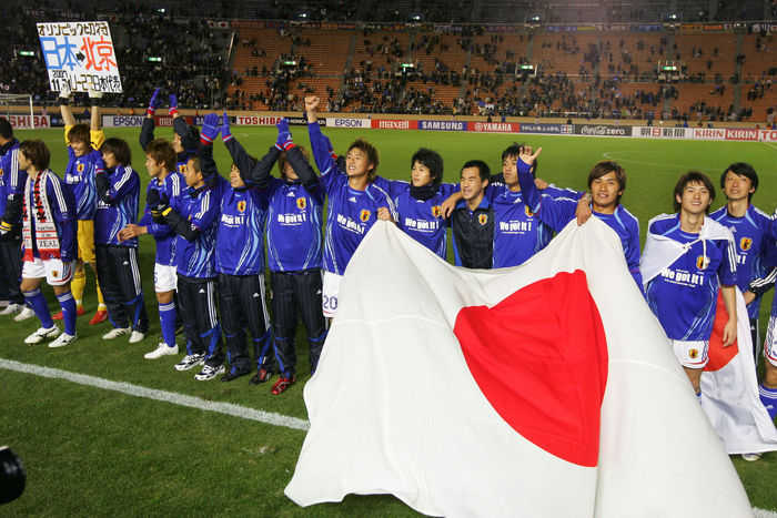U-22 Japan National Team Group
NOVEMBER 21, 2007 - Football : Asian Football Qualifier Final Round for the 2008 Beijing Olympic Games
Asian Football Qualifier Final Round for the 2008 Beijing Olympic Games, Match between U-22 Japan 0-0 U-22 Saudi Arabia
Match between U-22 Japan 0-0 U-22 Saudi Arabia
at National Stadium, Tokyo, Japan.
 (Photo by AFLO SPORT) [1045].