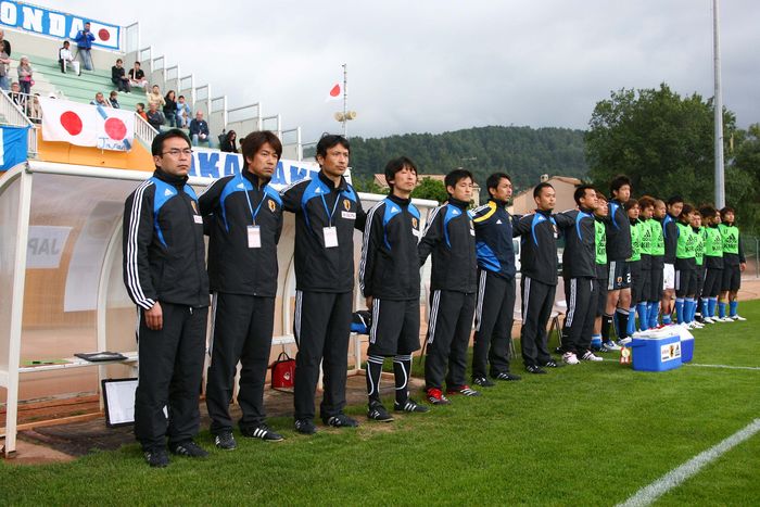 U-23 Japan National Team Group (JPN), MAY 24, 2008 - Football : 36th Festival International 'Espoirs' of Toulon, Group A match between U-23 Japan 0-2 U-23 Chile at Stade Murat, Sollies-Pont, France. (Photo by AFLO SPORT) [1045].