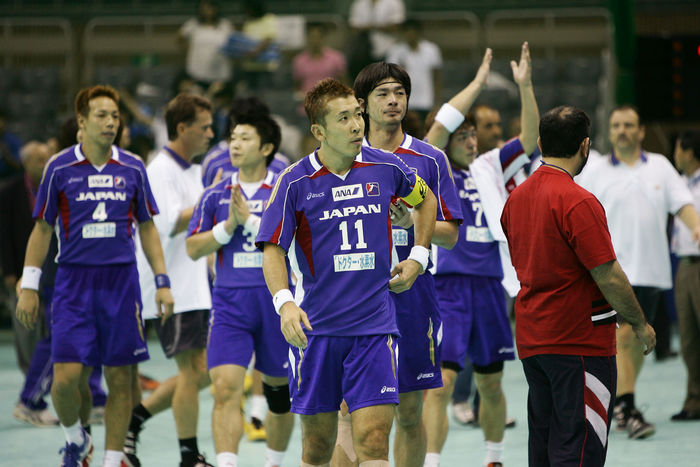 Yoshio Nakagawa (JPN)
SEPTEMBER 6, 2007 - Handball : Asian Men's Qualification for Beijing Olympic Games '07 Toyota Games between South Korea 30-25 Japan at Sky Hall Toyota, Aichi, Japan. (Photo by YUTAKA/AFLO SPORT) [1040].