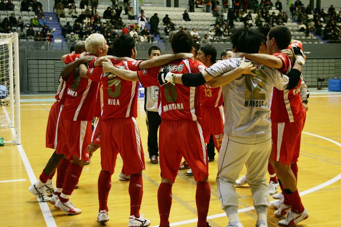 Nagoya Oceans team group, Nagoya Oceans
FEBRUARY 3, 2008 - Futsal :.
F.LEAGUE 2007
between Shonan Bellmare 1-5 Nagoya Oceans
at Odawara Arena, Kanagawa, Japan.
(Photo by YUTAKA/AFLO SPORT) [1040].