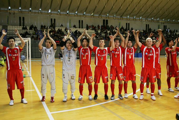 Nagoya Oceans team group, Nagoya Oceans
FEBRUARY 3, 2008 - Futsal :.
F.LEAGUE 2007
between Shonan Bellmare 1-5 Nagoya Oceans
at Odawara Arena, Kanagawa, Japan.
(Photo by YUTAKA/AFLO SPORT) [1040].