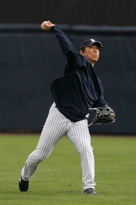 Hideki Matsui (Yankees), Hideki Matsui
FEBRUARY 27, 2008 - MLB : New York Yankees spring training
New York Yankees spring training
in Tampa, Florida, USA.
(Photo by YUTAKA/AFLO SPORT) [1040].