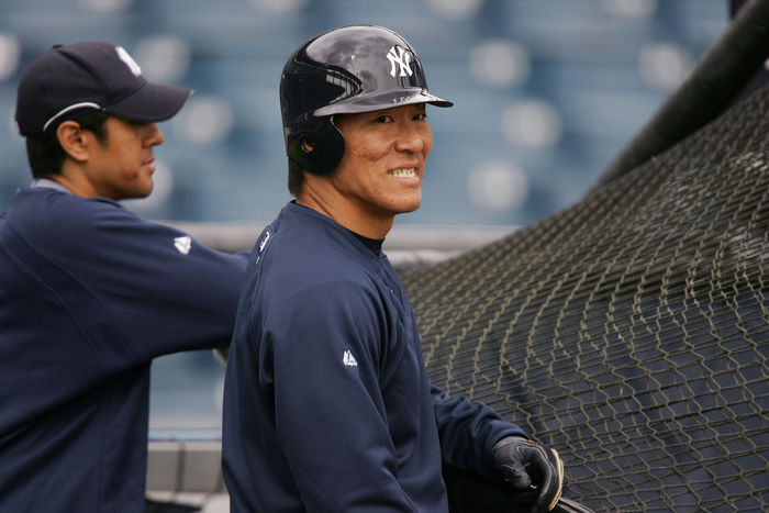 Hideki Matsui (Yankees),
FEBRUARY 27, 2008 - MLB :
New York Yankees spring training
in Tampa, Florida, USA.
(Photo by YUTAKA/AFLO SPORT) [1040].