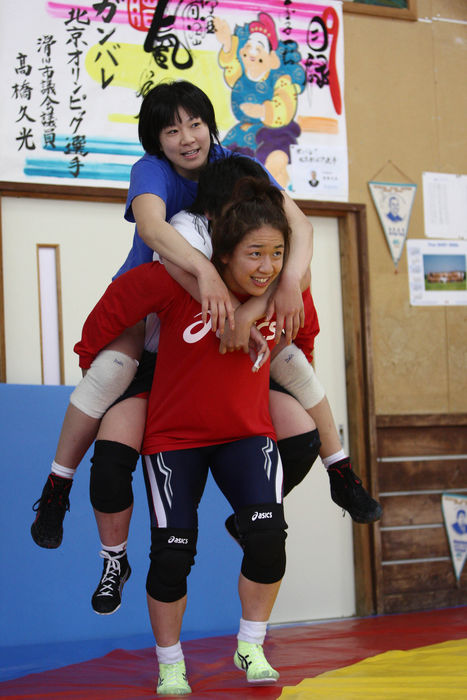 Kyoko Hamaguchi, MAY 19, 2008 - Wrestling : Japan Women's National Team Training at Oka Wrestling Dojo, Niigata, Japan. SPORT) [1040].