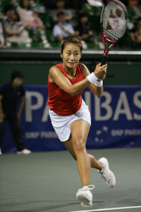 Akiko Morigami (JPN), JULY 16, 2006 - Tennis : Fed Cup by BNP Paribas World Group Play Off, Macth between Japan and Austria, at Ariake Colosseum, Tokyo, Japan. (Photo by AFLO SPORT) [1035].