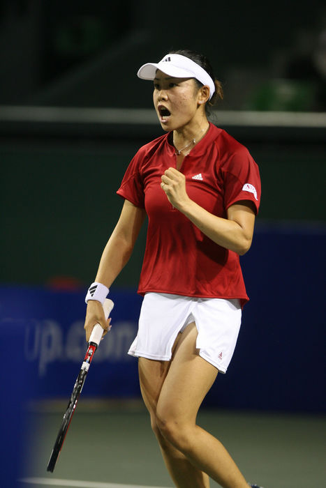 Aiko Nakamura (JPN), JULY 16, 2006 - Tennis : Fed Cup by BNP Paribas World Group Play Off, Macth between Japan and Austria, at Ariake Colosseum, Tokyo, Japan. (Photo by AFLO SPORT) [1035].