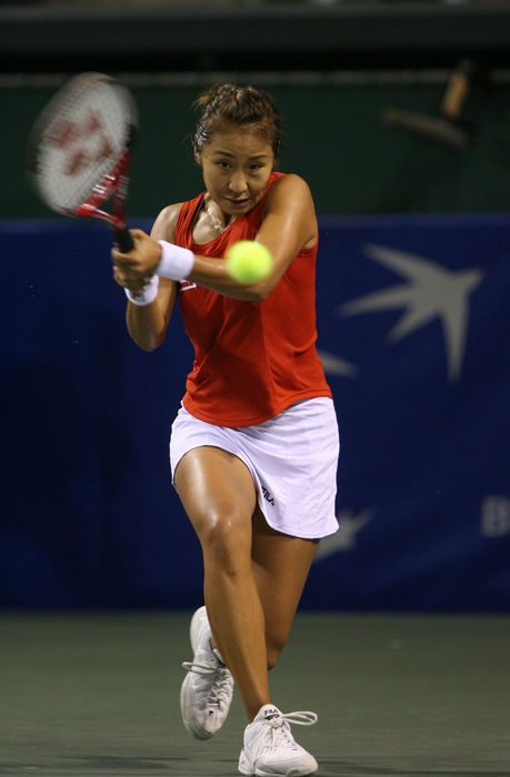 Akiko Morigami (JPN), JULY 16, 2006 - Tennis : Fed Cup by BNP Paribas World Group Play Off, Macth between Japan and Austria, at Ariake Colosseum, Tokyo, Japan. (Photo by AFLO SPORT) [1035].