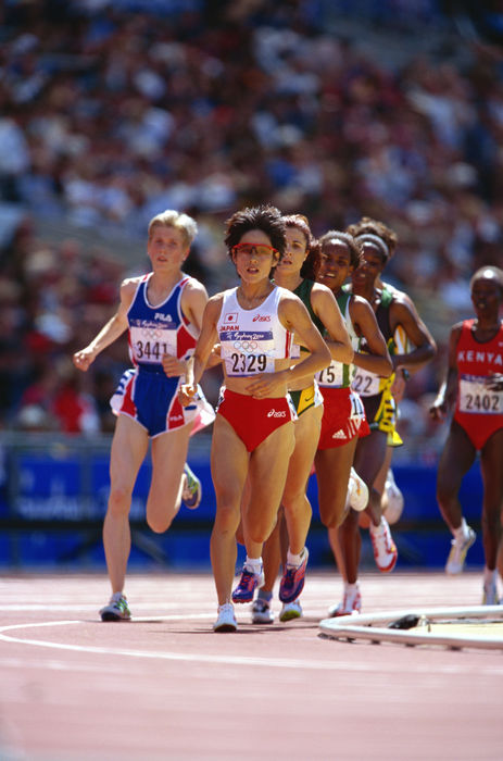 2000 Sydney Olympics Harumi Hiroyama  JPN , Harumi Hiroyama SEPTEMBER 27, 2000   Athletics : Harumi Hiroyama  2329 of Japan competes during the Women s 10,000m heat at the 2000 Sydney Olympic Games at Olympic Stadium  Photo by Kazuya Gondo Australia.  Photo by Kazuya Gondo AFLO SPORT   1011 .