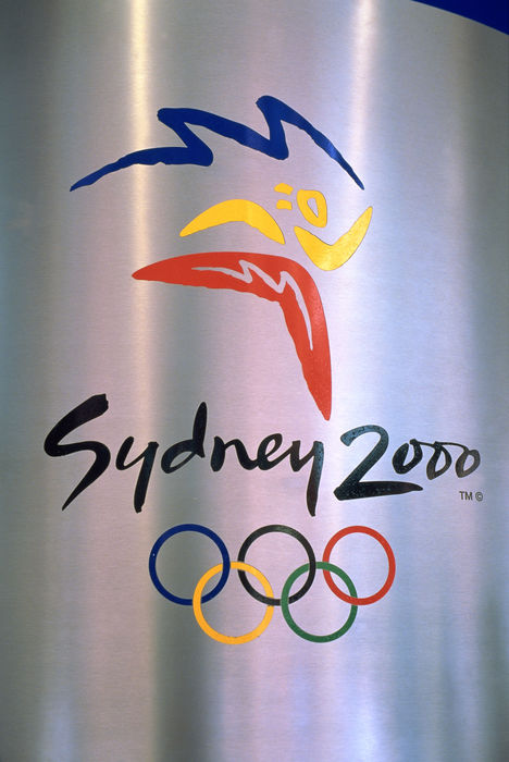 Sydney 2000 Olympic Games Preview Games Logo Official Logo, UNDATED : The official logo o  the 2000 Sydney Olympic Games.  Photo by AFLO   0560 