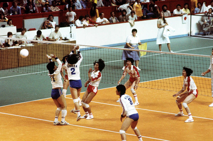 1976 Montreal Olympics Women s Volleyball Hiromi Yano  JPN  JULY 29, 1976   Volleyball : Hiromi Yano Hiromi Yano  11 of Japan in action during the 1976 Montreal Olympic Games Women  39 s Volleyball semifinal match between Japan 3 0 South Korea in Montreal, Quebec, Canada.  Photo by Shinichi Yamada AFLO   0348 .
