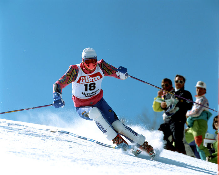 Tetsuya Okabe (JPN), March 10, 1989
March 10, 1989 - Alpine Skiing : during the FIS World Cup in Shiga Kogen , Nagano, Japan.
during the FIS World Cup in Shiga Kogen , Nagano, Japan.
(Photo by Shinichi Yamada/AFLO) [0348].