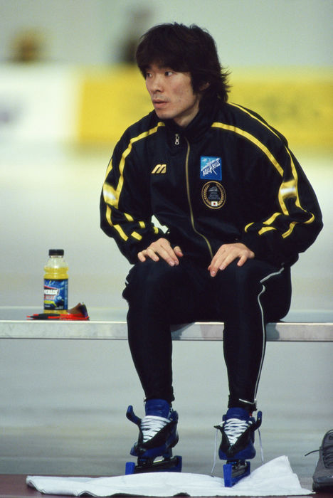 Toyoki Takeda (JPN)
MARCH 2001 - Speed Skating : Toyoki Takeda of Japan during the 2001 ISU World Speed Skating Single Distance Championships at Utah Olympic Oval in Salt Lake City, Utah, USA. City, Utah, USA.
 (Photo by Jun Tsukida/AFLO SPORT) [0003].