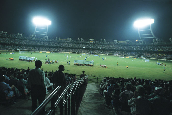 Nehru stadium, 
MARCH 31, 2004 - Football : General view of stadium. 2006 FIFA World Cup Germany Preliminary Competition -Asia Zone- Group3 between India - Oman at Nehru stadium, Kerala, India. 
(C)AFLO FOTO AGENCY (006)