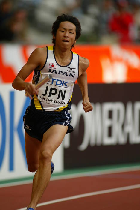 Yuki Yamaguchi (JPN), AUGUST 30, 2003 - track and field:The 9th IAAF World Athletics Championships Paris,France. . (Photo by Jun Tsukida/AFLO SPORT) (003)