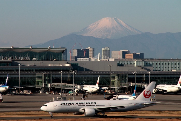 Fuji and Haneda Airport