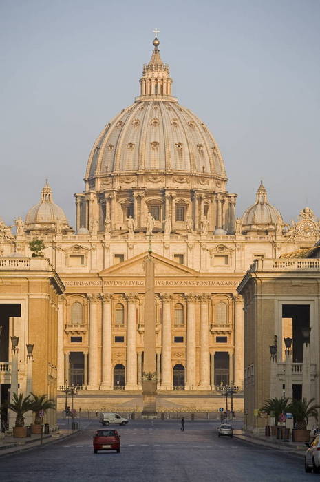 RM407237 St. Peter s Basilica, Vatican, Rome, Lazio, Italy, Europe