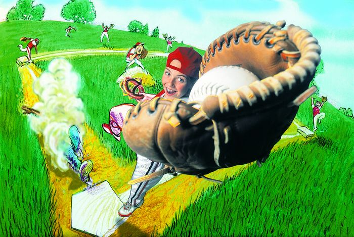 baseball FL2802, BRIAN MILNE  Baseball cartoon