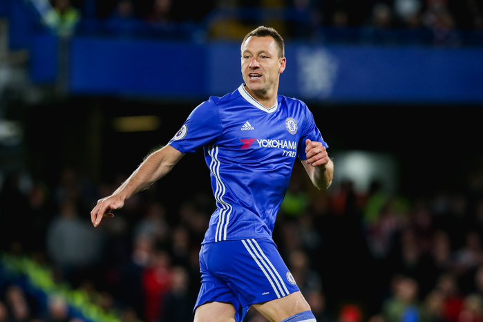 Premier League John Terry  Chelsea , APRIL 25, 2017   Football   Soccer : John Terry of Chelsea during the Premier League match between Chelsea and Southampton at Stamford Bridge in London, England.  UK OUT   Photo by AFLO 