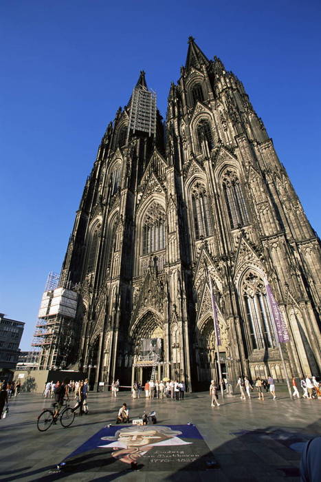 Cologne Cathedral, Germany World Heritage Site: Cologne Cathedral  Cologne Cathedral, Cologne, UNESCO World Heritage Site, North Rhine Westphalia, Germany, Europe
