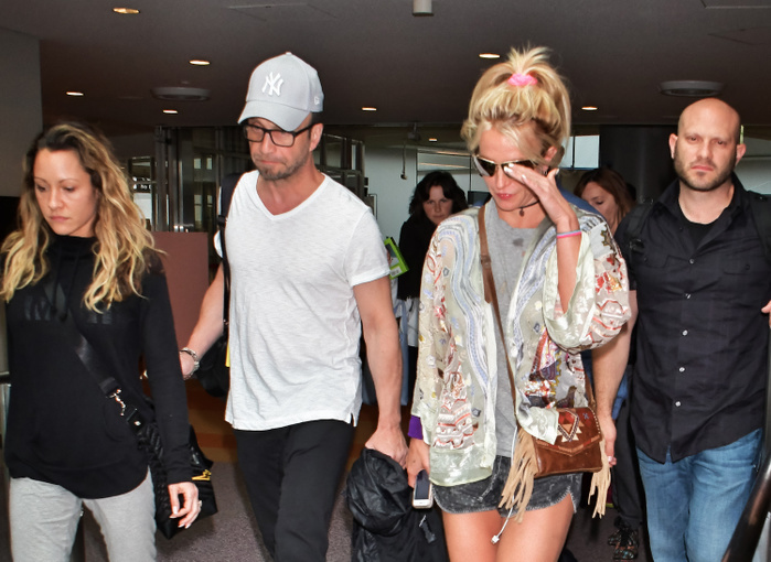 Britney Spears arrives at Tokyo Britney Spears, June 1, 2017, Tokyo, Japan : Singer Britney Spears arrives at Narita International Airport in Chiba, Japan, on June 1, 2017.