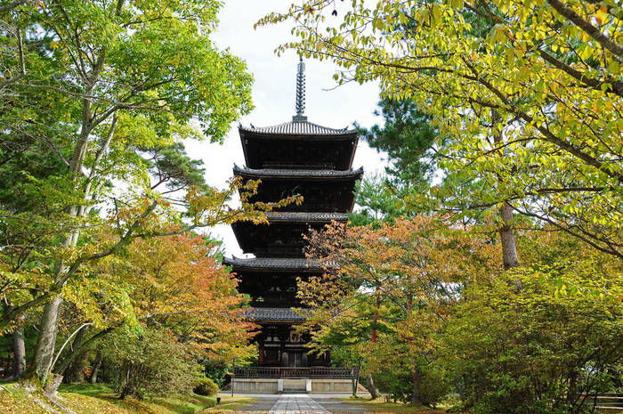 Five-storied Pagoda, Ninna-ji Temple, Kyoto Pref.