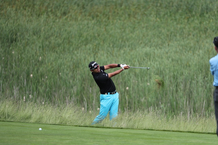 117th U.S. Open Championship Hideki Matsuyama Hideki Matsuyama  JPN , JUNE 17, 2017   Golf : Hideki Matsuyama of Japan in action on the 1st hole during the third round of the 117th U.S. Open Championship at Erin Hills golf course in Erin, Wisconsin, United States.