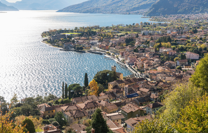 Village of Gravedona on Lake Como, Lombardia, Italy Village of Gravedona on Lake Como, Lombardia, Italy