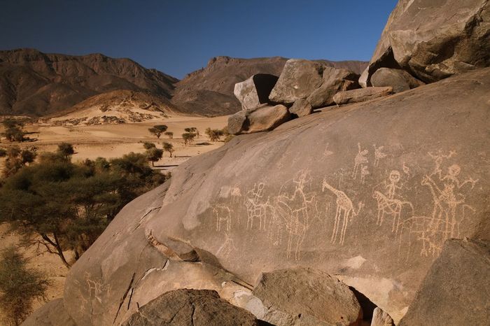 Nature Reserve of Isle and Ténéré, rock paintings