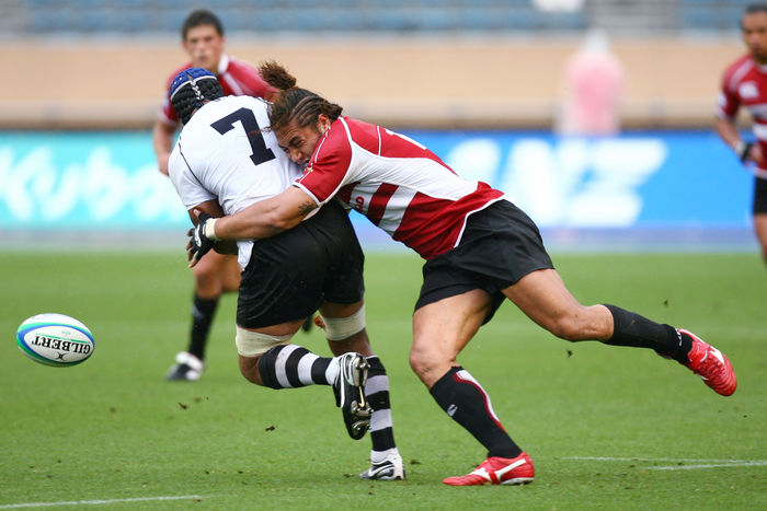 Ryukoliniasi Holani (JPN), JUNE 22, 2008 - Rugby : IRB Pacific Nations Cup 2008 Japan Round match between Japan 12-24 Fiji at National Stadium (Photo by AFLO SPORT) [1045].