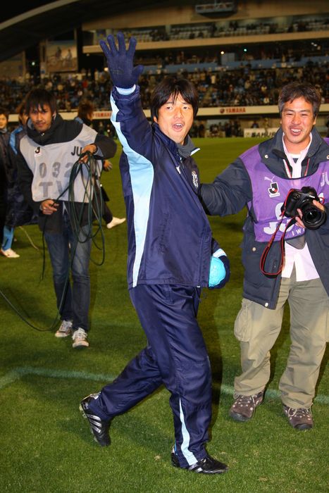 Hiroshi Nanami (Jubilo), DECEMBER 13, 2008 - Football : 2008 J.LEAGUE Division 1 and Division 2 play off 2nd Leg, match between Jubilo Iwata 2-1 Vegalta Sendai at YAMAHA Stadium, Shizuoka, Japan. (Photo by AFLO SPORT) [1045].