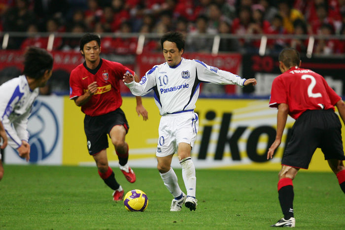 Takahiro Futagawa (Gamba), OCTOBER 22, 2008 - Football : AFC Champions League 2008 Semi-final between Urawa Red Diamonds 1-3 Gamba Osaka at Saitama Stadium 2002, Saitama, Japan. (Photo by YUTAKA/AFLO SPORT) [1040].