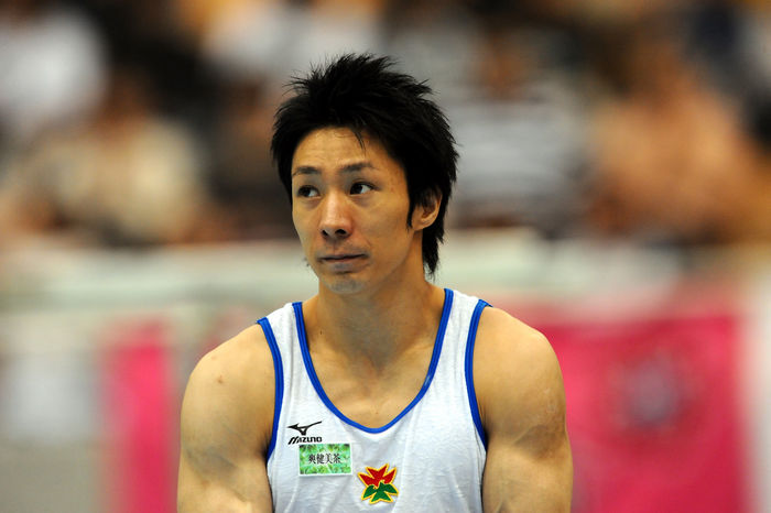 Isao Yoneda ,
MAY 5, 2008 - Artistic gymnastics : The 47th NHK Cup, Men's Individual All-Around 1st Day at Momotaro Arena, Okayama, Japan. AFLO SPORT) [0003].
