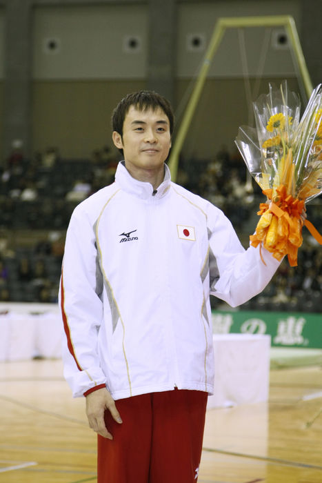 Takehiro Kashima (JPN), NOVEMBER 15, 2008 - Artistic Gymnastics : Toyota International Gymnastics Competition Men's Pommel Horse at Sky Hall Toyota, Aichi, Japan. (Photo by AFLO SPORT) [1080].