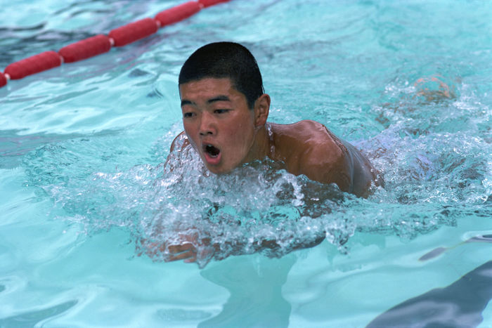 Shigehiro Takahashi/Shigehiro Takahashi, August 18, 1977 - Swimming : during the men's 200m breaststroke of the All Japan Inter High School National Championship (Photo by Shinichi Yamada/AFLO) [0348].