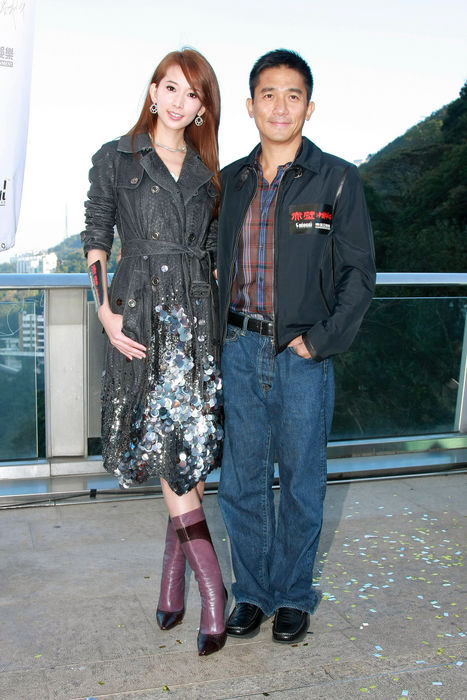 Press conference of  Red Cliff: Part II  Tony Leung and Chiling Lin, Jan 06, 2009 : Tony Leung and Chiling Lin present press conference of  Red Cliff: Part II . Hongkong. January 6,2009.  Photo by Top Photo AFLO   2169 .