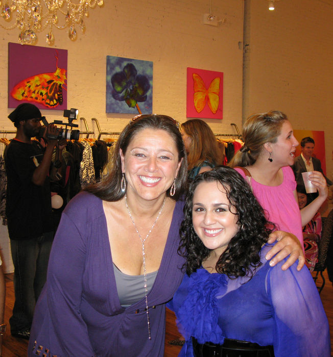Abby Z Boutique Big Sexy Launch Party and Jeffery Dread Art Exhibit Camryn Manheim and Nikki Blonsky, Sep 06, 2008 : Mercedes Benz Fashion Week. Abby Z Boutique Big Sexy Launch Party and Jeffery Dread Art ExhibitAbby Z Boutique in Soho. New York, NY, USA Saturday, September 06, 2008  Photo by Celebrity Vibe AFLO   2361 