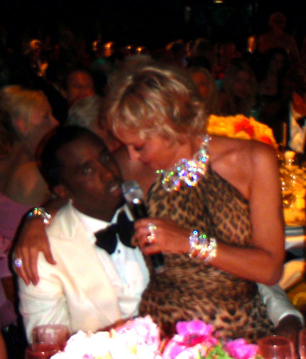 2008 Cannes Film Festival   amfAR s Cinema Against AIDS 2008   Inside   Dinner Sean P. Diddy Combs, May 22, 2008 : Sean P. Diddy Combs   Sharon Stone2008 Cannes Film Festival   amfAR s Cinema Against AIDS 2008   Inside   DinnerLe Moulin de MouginsMougins, France Thursday, May 22, 2008  Photo by Celebrity Vibe AFLO   2361 