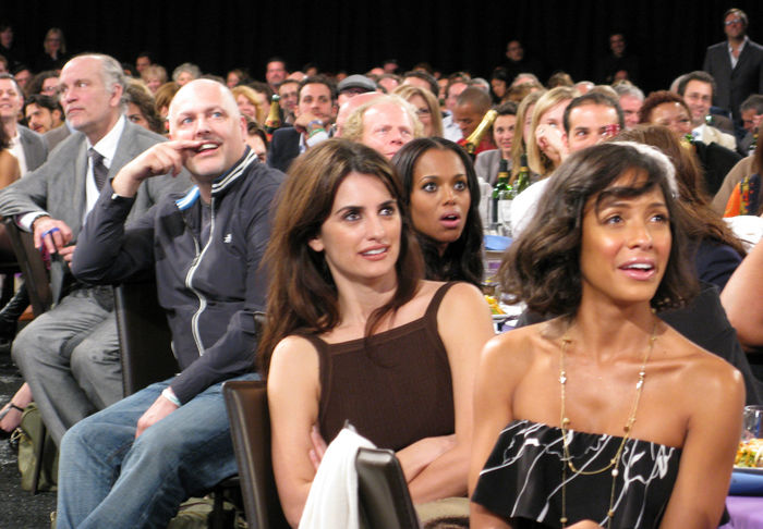 2009 Film Independent Spirit Awards   Inside and Backstage. John Malkovich and Penelope Cruz and Kerry Washington and Dania Torres, Feb 21, 2009 : 2009 Film Independent Spirit Awards Inside and Backstage.Santa Monica Pier Tent. Santa Monica, CA, USA. Saturday, February 21, 2009.  Photo by Celebrity Vibe AFLO   2361 