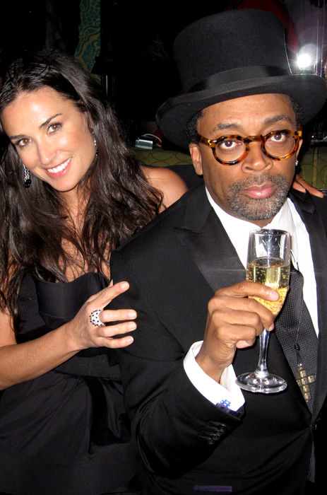 Unik s Barack Obama Inauguration Closing Party at Josephine s Lounge in DC. Demi Moore and Spike Lee, Jan 20, 2009 : Barack Obama Inauguration Closing Party. Josephine s LoungeWashington, DC, USA. Tuesday, January 20, 2009.  Photo by Celebrity Vibe AFLO   2361 