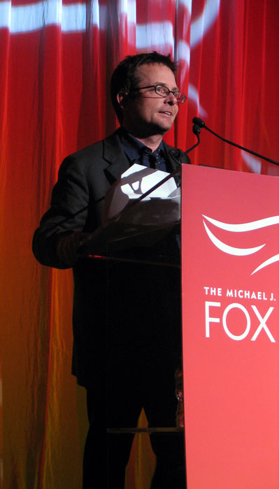 Michael J. Fox, Foundation For Parkinson s Research Michael J. Fox, Nov 05, 2008 : Michael J. Fox at Parkinson fundraiser. Waldorf Astoria. New York, NY, USA. November 5, 2008  Photo by Celebrity Vibe AFLO   2361 