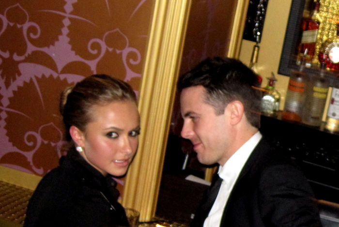 Unik s Barack Obama Inauguration Closing Party at Josephine s Lounge in DC. Hayden Panettiere and Casey Affleck, Jan 20, 2009 : Barack Obama Inauguration Closing Party. Josephine s Lounge. Washington, DC, USA. Tuesday, January 20, 2009.  Photo by Celebrity Vibe AFLO   2361 