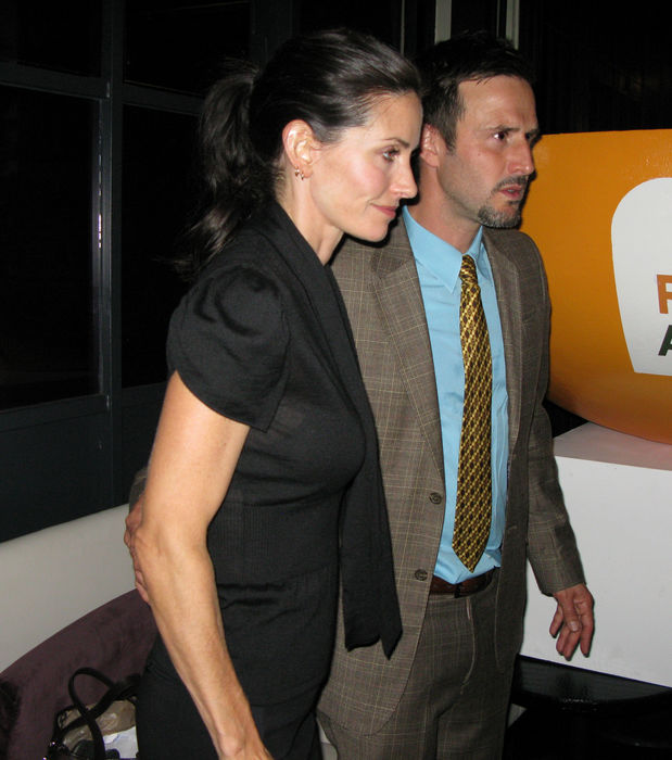 Feeding America Charity Launch. Courtney Cox Arquette and David Arquette, Nov 12, 2008 : Feeding America Charity Launch. STK Restaurant. West Hollywood, CA, USA. Wednesday, November 12, 2008.  Photo by Celebrity Vibe AFLO   2361 