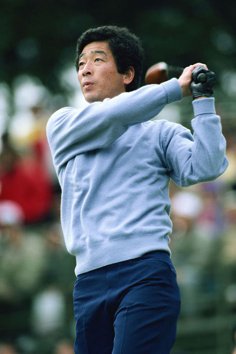 Koichi Uehara, circa 1990 - Golf : (Photo by AFLO) [0243].