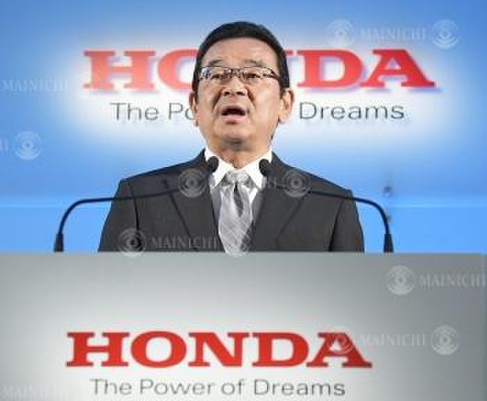 Honda to close Sayama Plant and transfer to Yorii Plant Honda President Takahiro Hachigo announces the consolidation of vehicle production plants at a press conference in Minato ku, Tokyo, October 4, 2017, 3:38 p.m. Photo by Taro Fujii