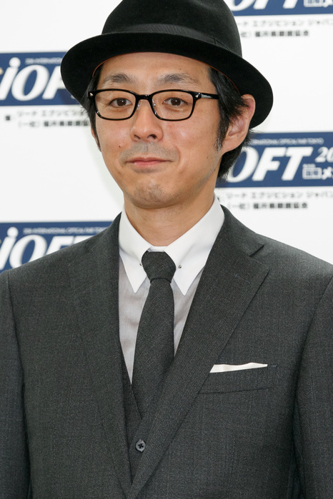 The 30th Japan Best Dressed Eyes Awards Japanese director, actor and screenwriter Kankuro Kudo attends a photo call for the 30th Japan Best Dressed Eyes Awards at Tokyo Big Sight on October 11, 2017, Tokyo, Japan. The event featured Japanese celebrities who were recognized for their fashionable eyewear.  Photo by Rodrigo Reyes Marin AFLO 