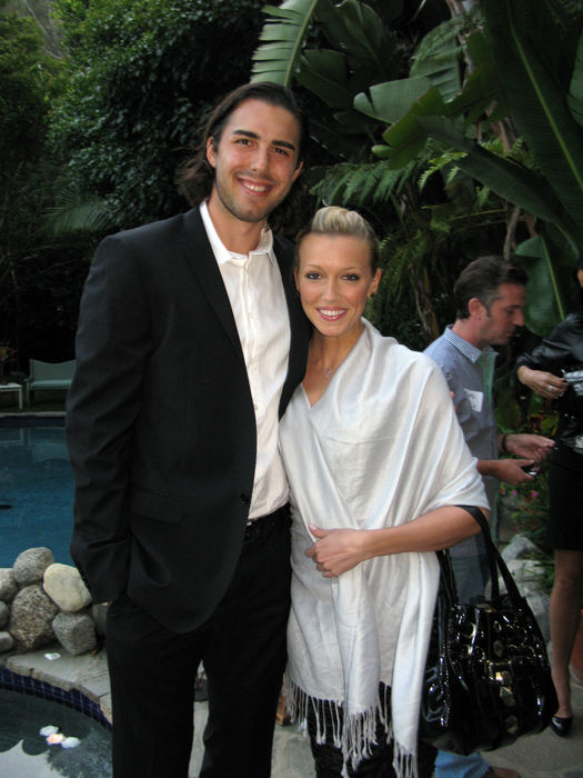 Sasha Vujacic, Jun 23, 2009 : Sasha Vujacic of The Lakers and girlfriend. Avi Lerner and Heidi Jo Markel Host a Cocktail Reception to honor Chris Essel, Candidate for L.A. City Council. Private Resident.Hollywood, CA, USA. Tuesday, June 23, 2009. (Photo by Celebrity Vibe/AFLO) [2361]