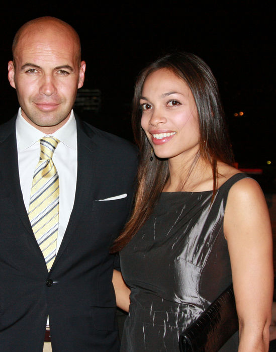 Billy Zane and Rosario Dawson, Apr 20, 2009 : Pras Michel of The Fugees Honoring The First Ladies of Africa at a Special Cocktail Reception in partnership US Doctors For AFRICA. WP Wolfgang Puck Restaurant. Pacific Design Center. West Hollywood, CA, USA. Monday, April 20, 2009. (Photo by Celebrity Vibe/AFLO) [2361]